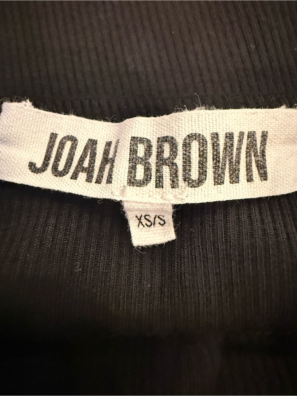 Joah Brown Seamed Corset Cami Black FlexRib - Picture 6 of 7